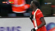 Илайджа Адебайо отбеляза след корнер за 2:2 срещу Арсенал