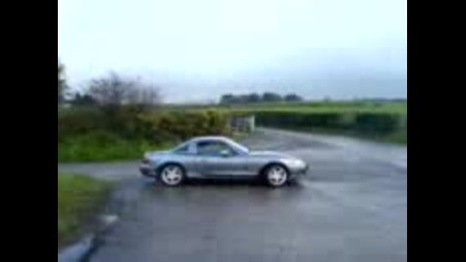 Mazda Mx5 with Hks filter Circling