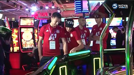 Играчи на ЦСКА уважиха събитие на един спосорите на "червените"