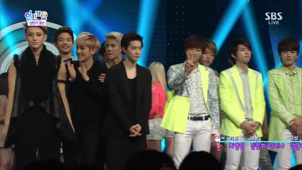 130714 All Artists - Ending @ Inkigayo