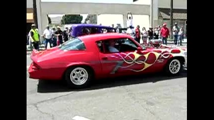 Car Show Classic American Muscle Cars Flame Throwers Riversi 