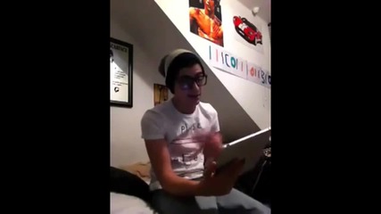 Zayn Malik - singing _you Belong With Me_ By Taylor Swift