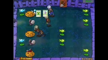 plants vs zombies puzzle-m is for metal