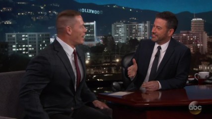 John Cena reveals to Jimmy Kimmel why his dad changed his name to John Fabulous