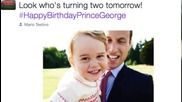 The Royal Family Shares Cute Photo of Prince George Before his 2nd Birthday