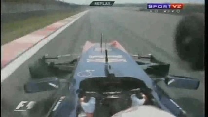 Най - Смешната катастрофа в историята на Formula 1 
