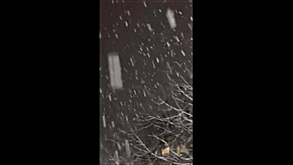 Първи сняг в няколко области у нас