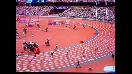 David Rudisha 1.40.91 New 800m World Record London 2012