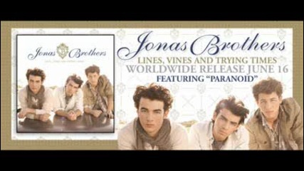 New!! Jonas Brothers - Paranoid 