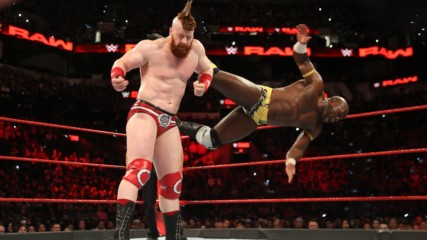 Titus Worldwide vs. Sheamus & Cesaro: Raw, Jan. 15, 2018