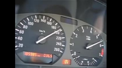 E36 325i 0 - 200km h