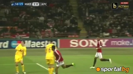 Милан - Арсенал 4:0