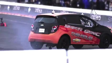 Chevy Sonic Stunts - Chevy 2012 Super Bowl Xlvi Commercial Ad