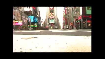 New York City Time Square Burnout