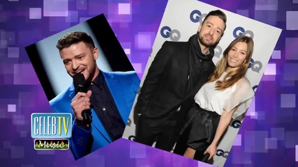 Justin Timberlake Gets His Swaddle On!