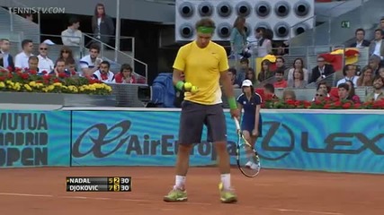 Nadal vs Djokovic - Madrid 2011 - The Full Match - Part 8/11!