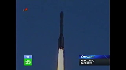 Старт на Ракета Носител Протон - Байконур Россия 