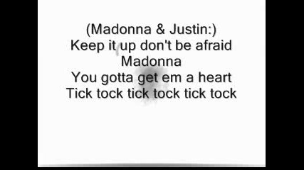 Madonna Feat. Justin & Timbaland - 4 Minutes (с текст)