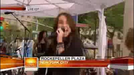 Miley Cyrus - Nbc Today Show - Aug. 28,  2009 Party in the Usa (part 3 Hq)