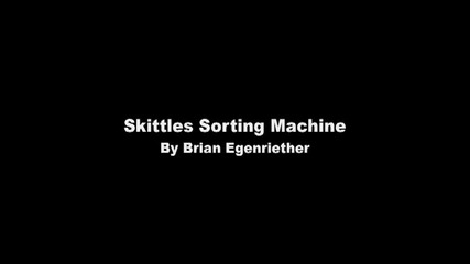 Skittles Sorting Machine 2