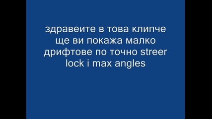Max Angles and Streer Lock