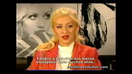 Christina Aguilera Говори За Shakira