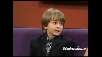 Dulce Maria en Don Francisco Presenta - 15 12 2010 Parte 1 