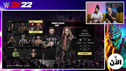 صراع العروض في WWE 2K22 – الحلقة الرابعة