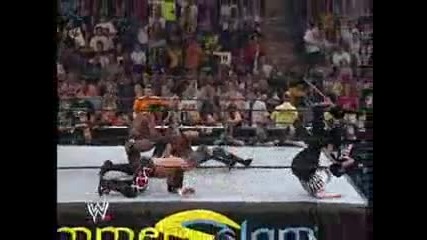 Summerslam 2002 - The Un - Americans vs Booker T & Goldust ( Wwe Tag Team Championship) 