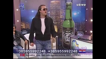 Zeljko Sasic - Pivo [peja show] 10.04.2012 Dm Sat