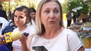 Румяна Бъчварова на учредяването на Инициативния комитет на Гюров и Кандев