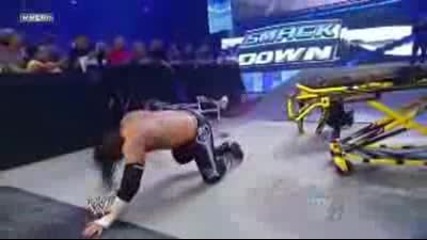 Wwe - Jeff Hardy Vs Matt Hardy - ( Stretcher Match) - 1/2