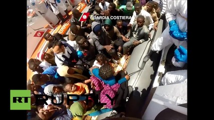 Mediterranean Sea: Coast guard pick up 835 migrants off Libyan coast