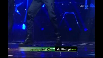 Myname -hello and Goodbye (10 Jun 2012)