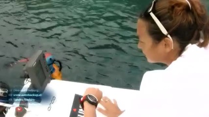 Световен Рекорд - 101 метра под водата (free scufundare)