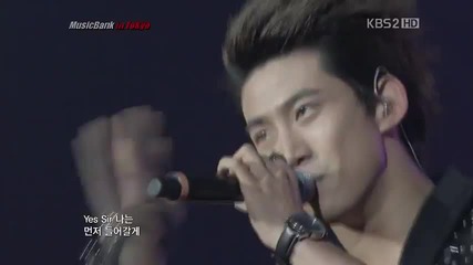 2pm - Hands Up @ Music Bank Special in Tokyo (22.07.11)