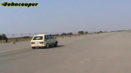 Zastava Yugo Turbo vs Opel Calibra Turbo