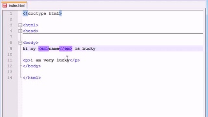 Xhtml and Css Tutorial - 5 - Bold, Italics, and Comments