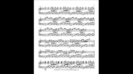 Shontelle - Impossible ( Piano Sheet Music) 