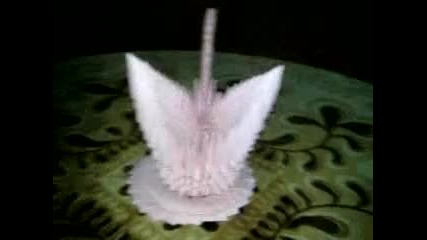 Оригами Лебед 