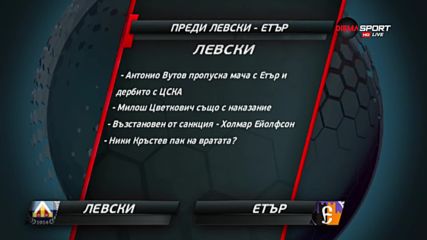 Левски ще завърждава добрите впечатления от Морето срещу Етър