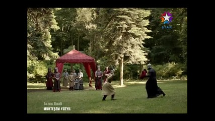Великолепният Век - Султан Сюлейман и Мустафа играят на Матрак - бг субтитри
