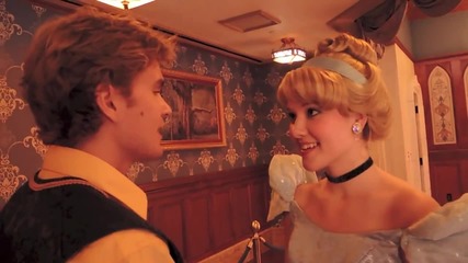 Cinderella and Aurora at Princess Fairytale Hall