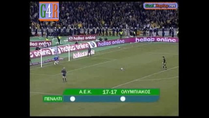 Aek - Olympiacos(4:4)дуспи 18:19 финал як мач - Рекорд