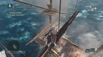 Assassins Creed 4 Black Flag -- Naval Exploration Gameplay