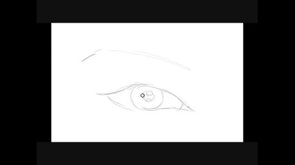 Speed painting an eye