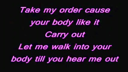 Timbaland ft. Justin Timberlake - Carry Out (karaoke instrumental) с текст 