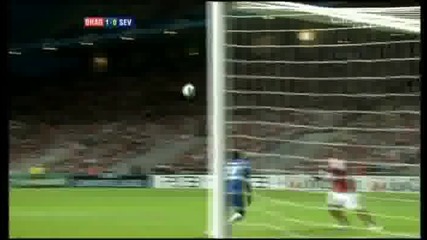 Uefa Champions League Playoffs - Braga 1 - 0 Sevilla 