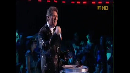 David Hasselhoff пиян на наградите Emas 2009 