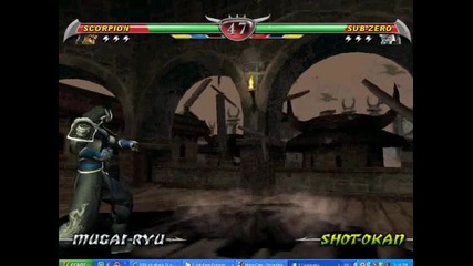Mortal Kombat - Deception Scorpion vs Sub Zero 